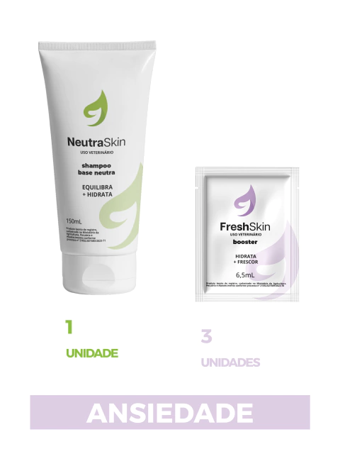 Kit Skincare Banho de Imersão Ansiedade FreshSkin
