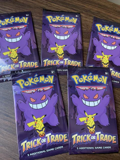 5 BOOSTERS POKÉMON TRICK OR TRADE 2022