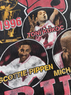 CAMISETA RARA CHICAGO BULLS 1996 ( GGG ) - loja online