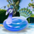 Inflable Pavo Real con glitter adentro