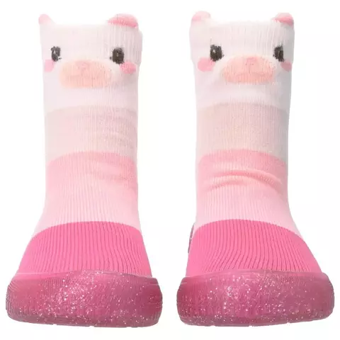 MEIA PIMPOLHO 74303 C/SOLA COMFORT LUDICA CA ROSA/URSINHA FEM 22