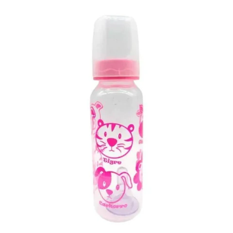 MAMAD PETITA 3028 ANPLAS CRISTAL ESTAMP REDONDO ROSA 240ML