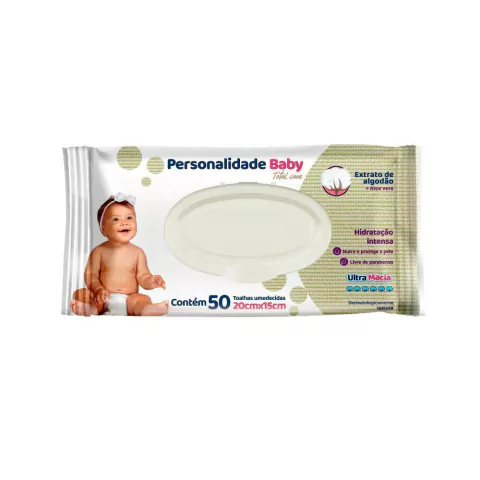 TOALHAS UMED PERSONALIDADE BABY TOTAL CARE 50UND