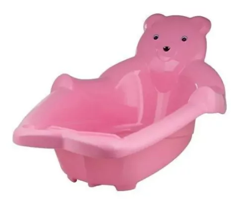 BANHEIRA ADOLETA 274 URSO ROSA BEBE 24 L - comprar online