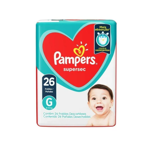 PAMPERS SUPERSEC G 26UN