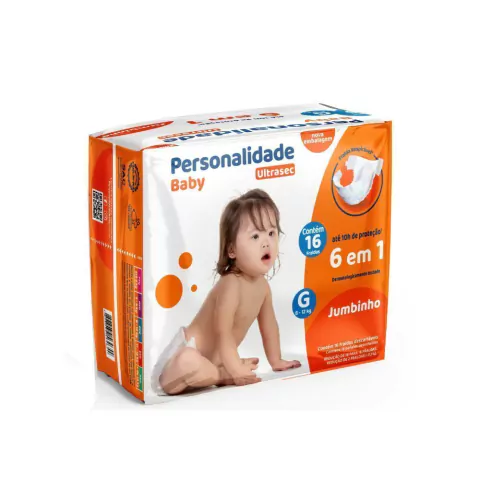 PERSONALIDADE BABY ULTRA SEC JUMBINHO GDE 16UND