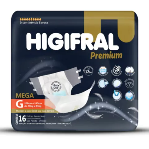 FR GERIATRICA HIGIFRAL PREMIUM HIPER PACK GDE C 16 UND