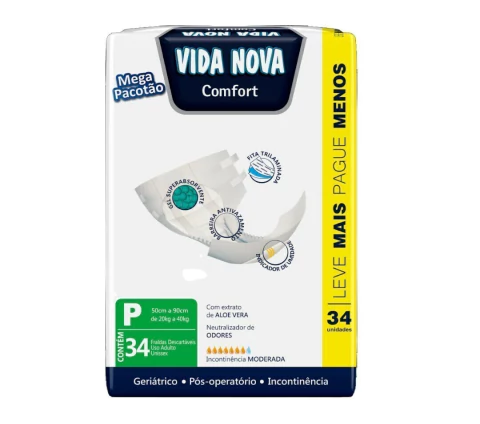 FR GERIATRICA VIDA NOVA MEGA PEQ 34 UND