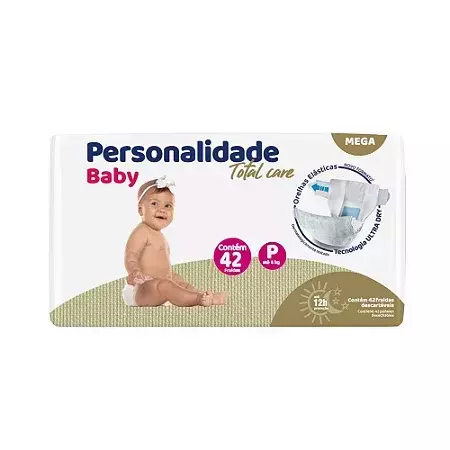 FR PERSONALIDADE BABY TOTAL CARE MEGA PEQ 42UN