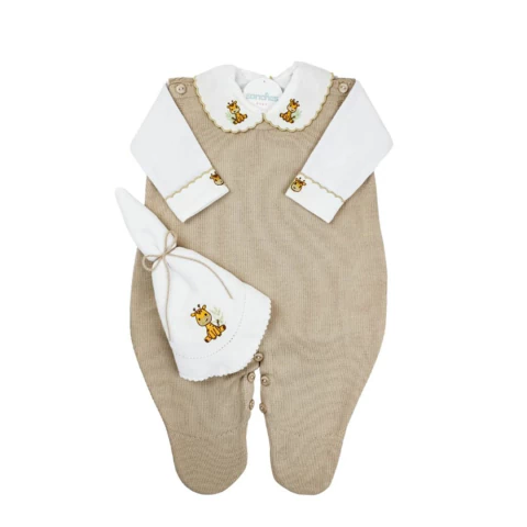 MACACAO SACHES COM PANO DE BOCA BEGE C/ BRANCO-RN INVERNO 2025