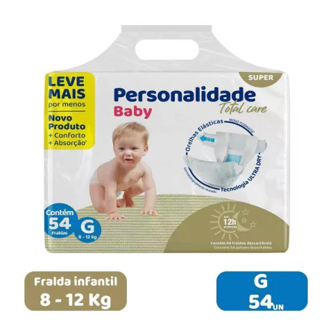 PERSONALIDADE BABY TOTAL CARE BAG GDE 54UN