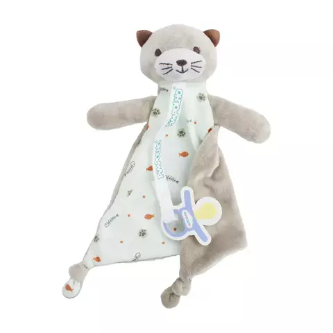 NANINHA PIMPOLHO 115703 COM PRENDEDOR CINZA/GATO