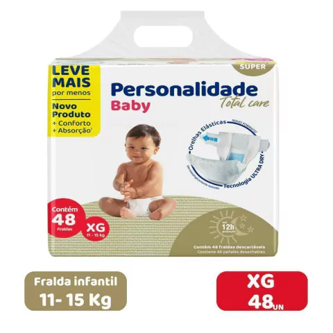 PERSONALIDADE BABY TOTAL CARE BAG EXG 48UN