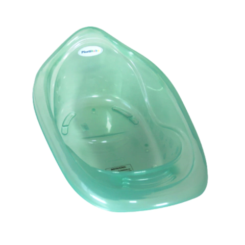 BANHEIRA PLASTIBABY 8949 TRANSLUCIDA VERDE 22LTS