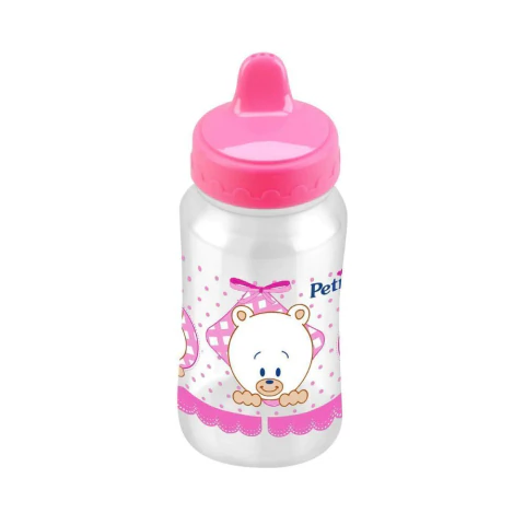COPO PETITA 7041 FILHOTES ANTIVAZAMENTO ROSA 270ML