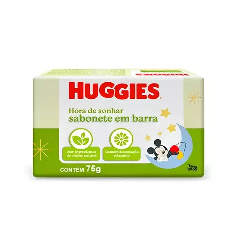 SABONETE HUGGIES CAMOMILA HORA DE SONHAR 75 GR