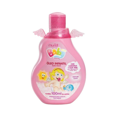 ÓLEO BABY MURIEL 100 ML ROSA