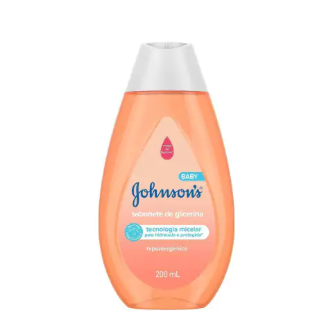 SABONETE LIQUIDO JOHNSONS BABY GLICERINA 200 ML