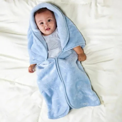 COBERTOR BEBEMANTA ETRURIA AZUL