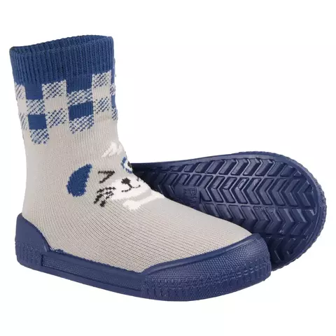 MEIA PIMPOLHO 74297 C/SOLA C.A. CINZA/CACHORRO MASC 20