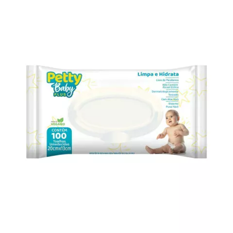 TOALHAS UMED PETTY BABY 100 UND