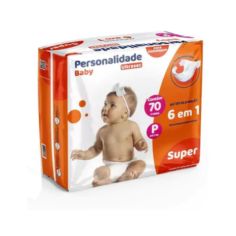 PERSONALIDADE BABY ULTRA SEC SUPER P 70UND