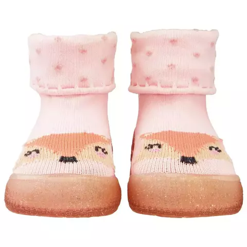 MEIA PIMPOLHO 74378 C/SOLA COMFORT C/VIRA ROSA/RAPOSA FEM 19