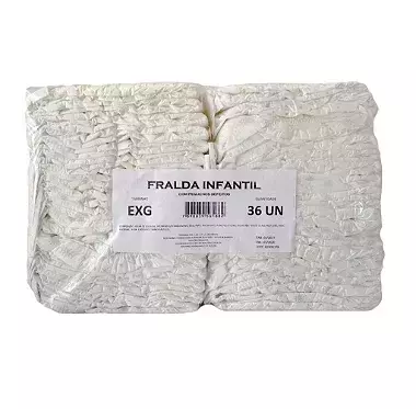 SEM TROCA - FR COM DEFEITOS INFANTIL EXG 36UND