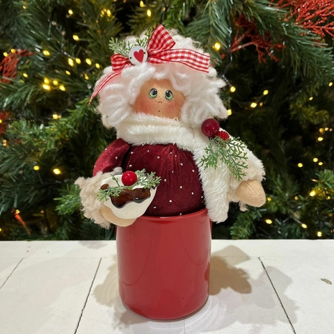 Kit Mamãe Noel Caneca