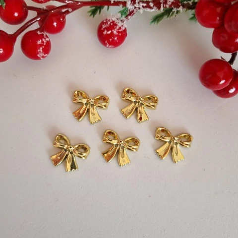 Botão Laço Dourado - Mod. 02