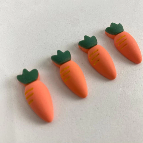 Aplique cenoura c/10