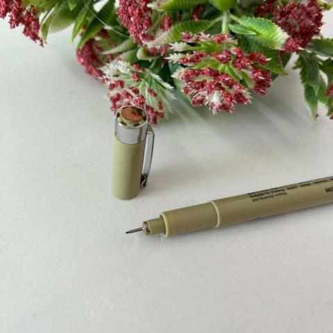 Caneta Microm 0.1 Marrom