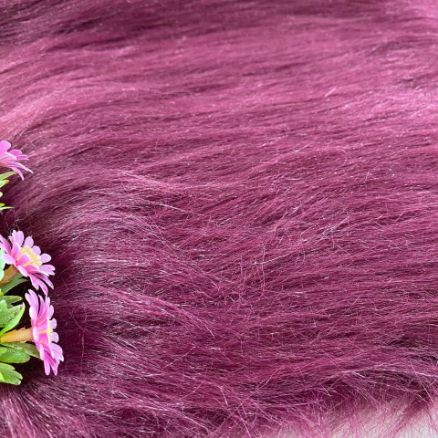 Pelúcia pelo longo uva