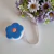 Fita métrica retrátil florzinha - azul - comprar online