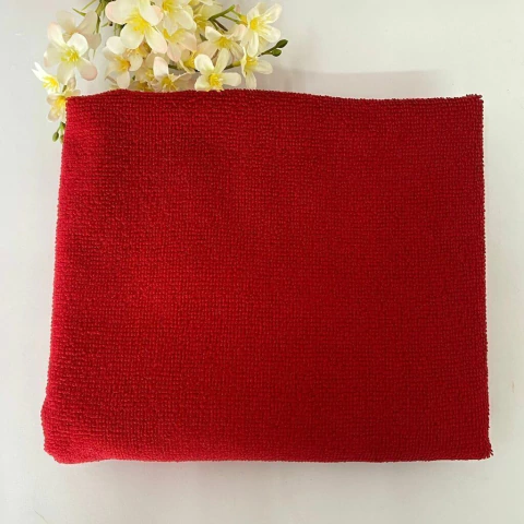 Tecido Atoalhado - Vermelho