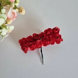 Mini Buquer Rosa - Vermelha