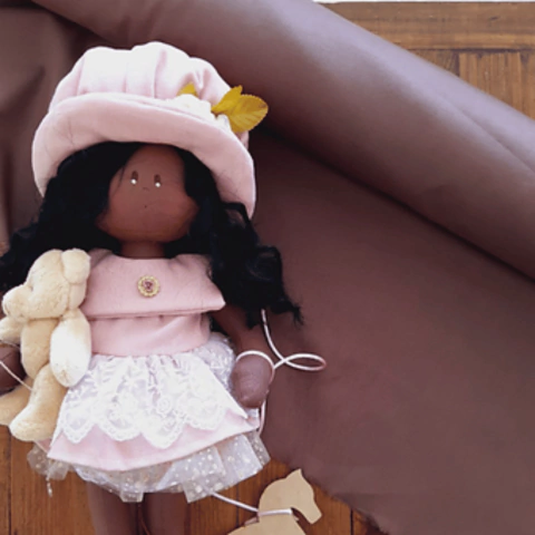 Tecido Pele de Boneca cor 5