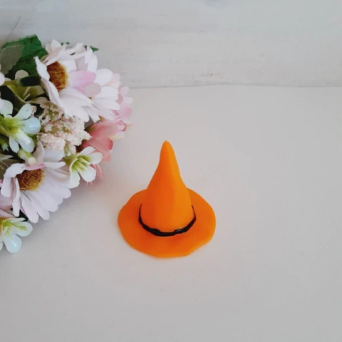 Chapéu De Bruxa P - Laranja