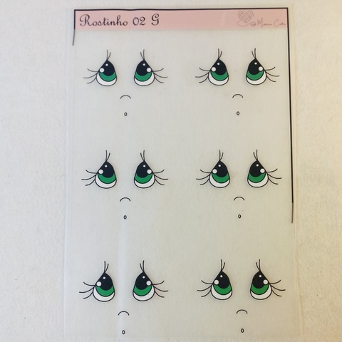 Rostinho Colante 02 G Verde