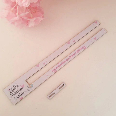 Réguas Para Cabelo Kit Com 5 Unidades