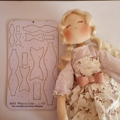 Gabarito de Laço - chanel