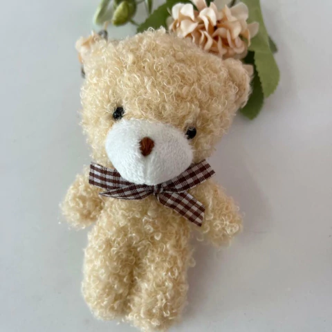 Ursinho floquinho creme