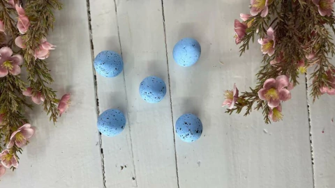 Ovinho Pintadinho Azul