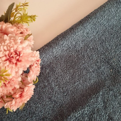 Tecido Uniflokinho Azul Caribe