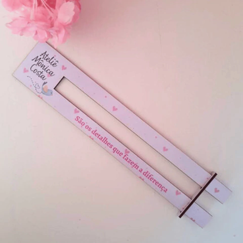 Régua caracol P. - faça cachos pra suas bonecas