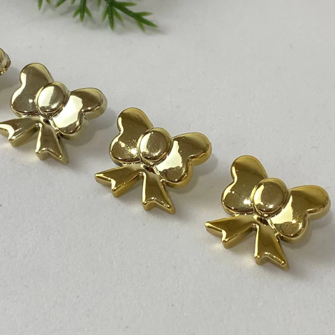 Botão Laço Dourado - Mod. 03