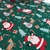 Tecido estampado de natal 