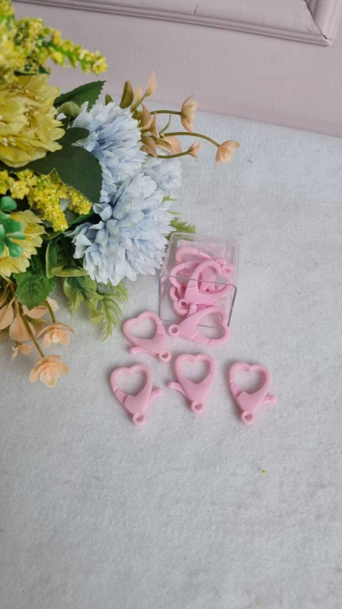 Chaveiro Coração Rosa - comprar online