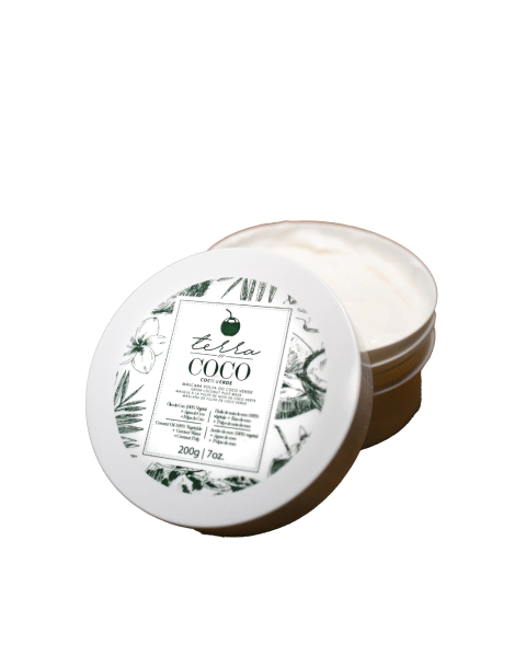 Máscara de Pulpa de Coco Verde - 200 gr