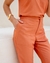 CALÇA CARROT VISCOSE TWILL AMALFI CORAL - Pollen